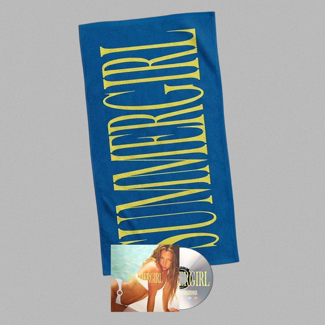 PACK CD DÉDICACÉ + SERVIETTE DE PLAGE SUMMER GIRL