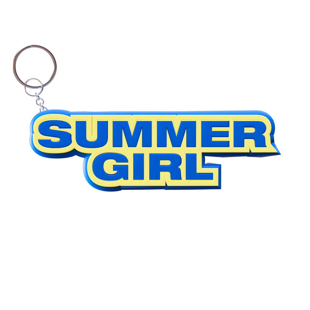PORTE CLÉ SUMMER GIRL
