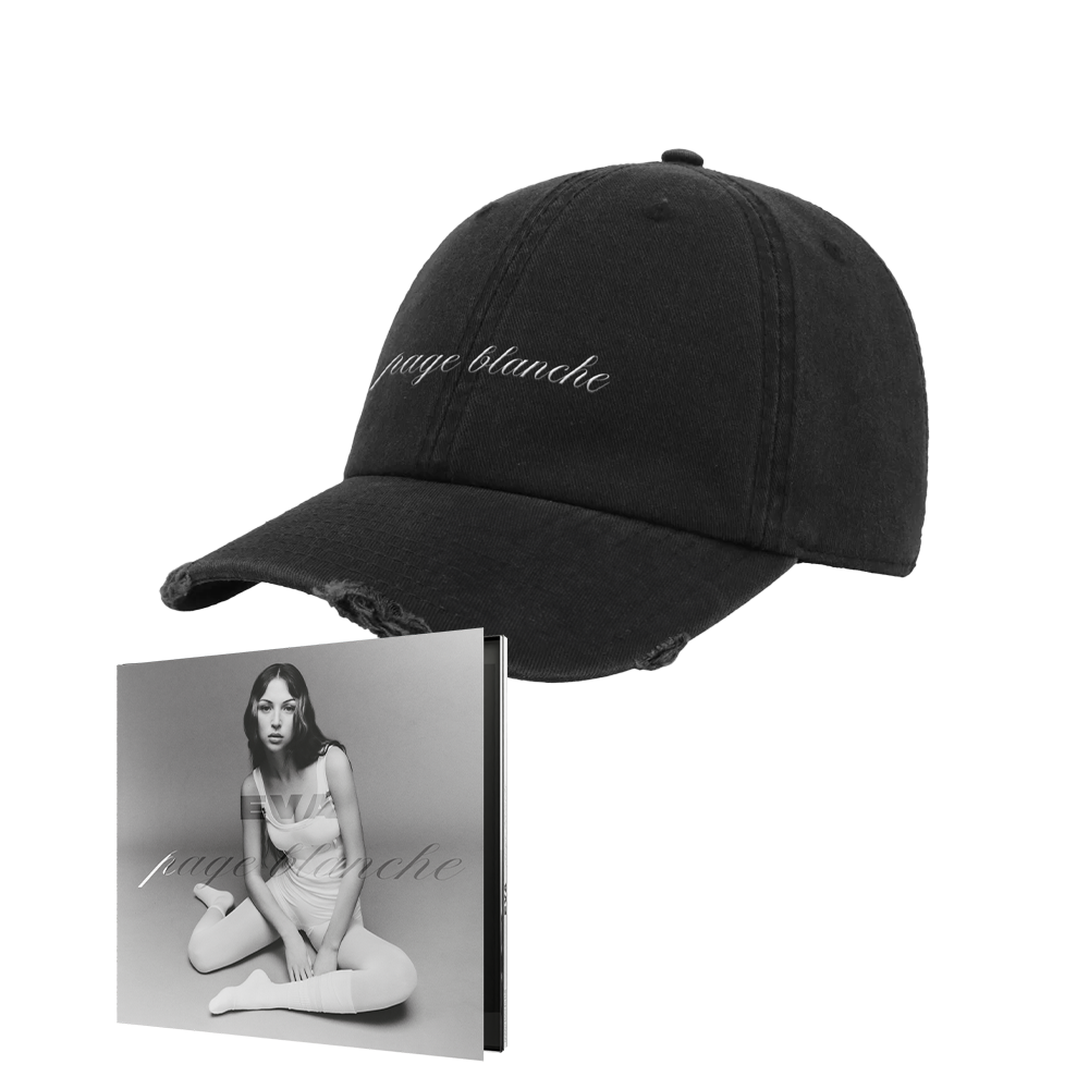 Pack CD « Page Blanche » + Casquette